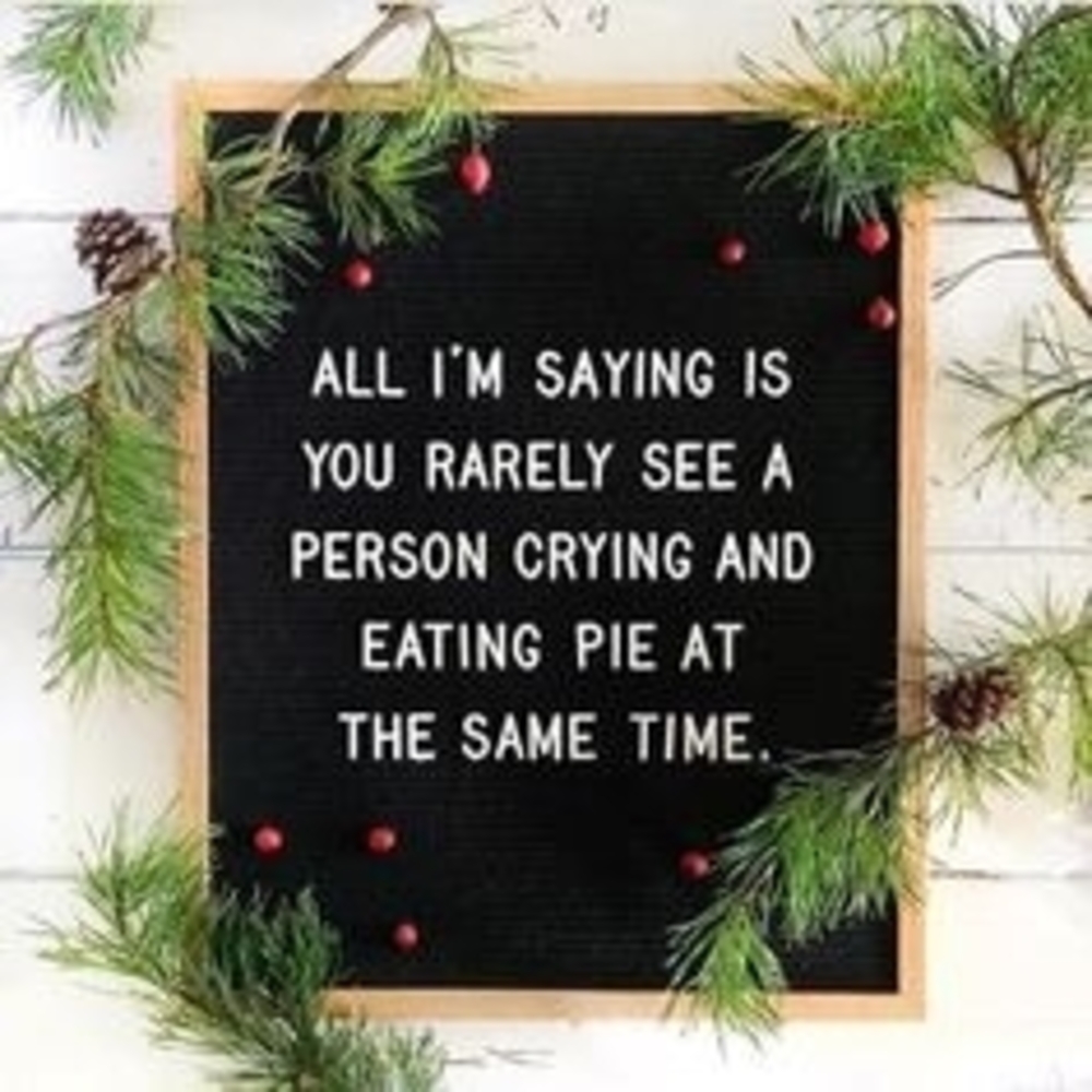 All I'm saying!
